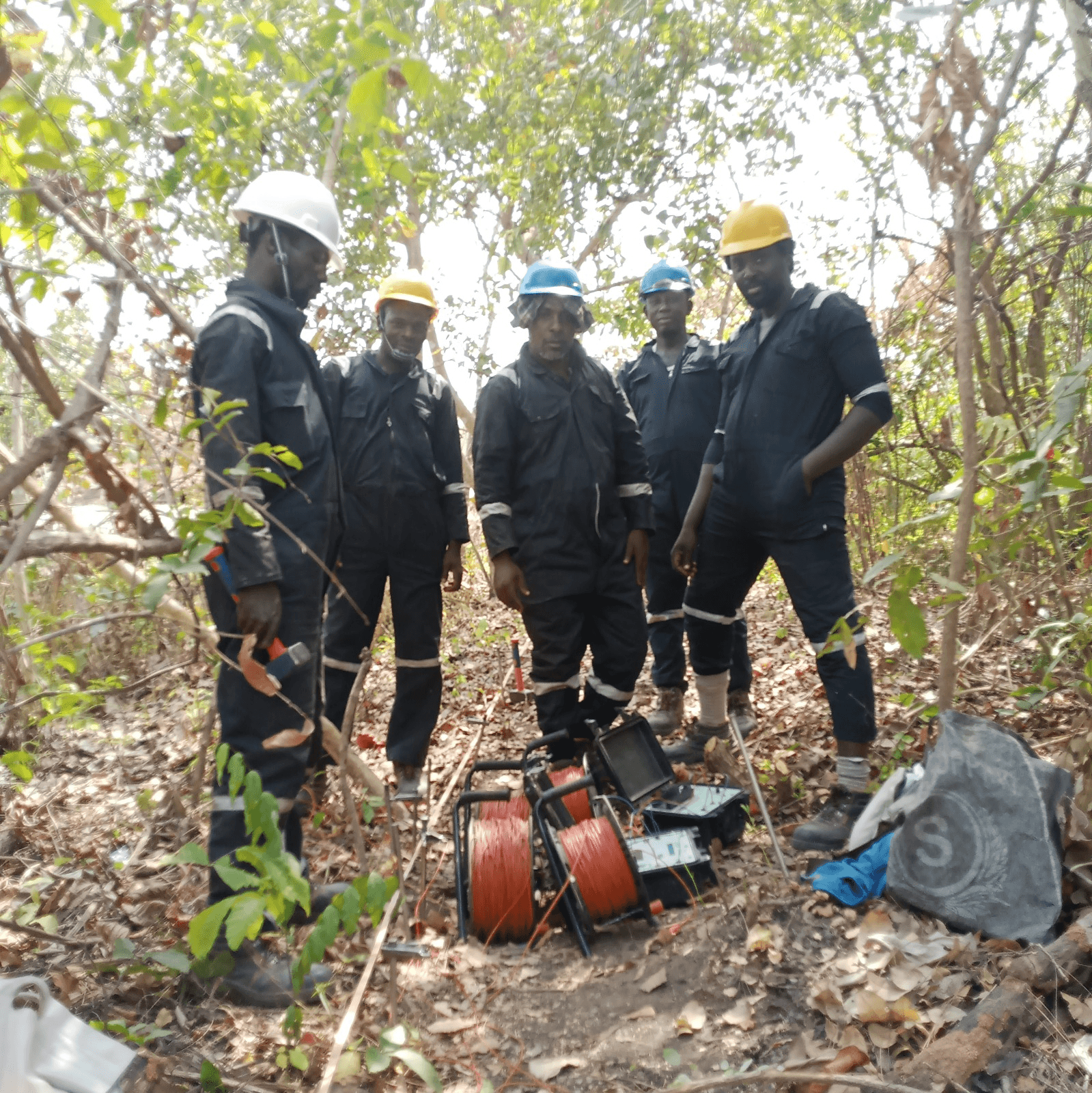 Borehole drilling operation