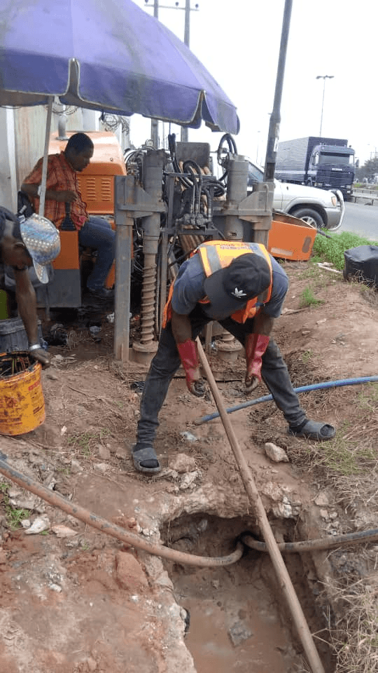 1.7 km Horizontal Directional Drilling, Gbagada